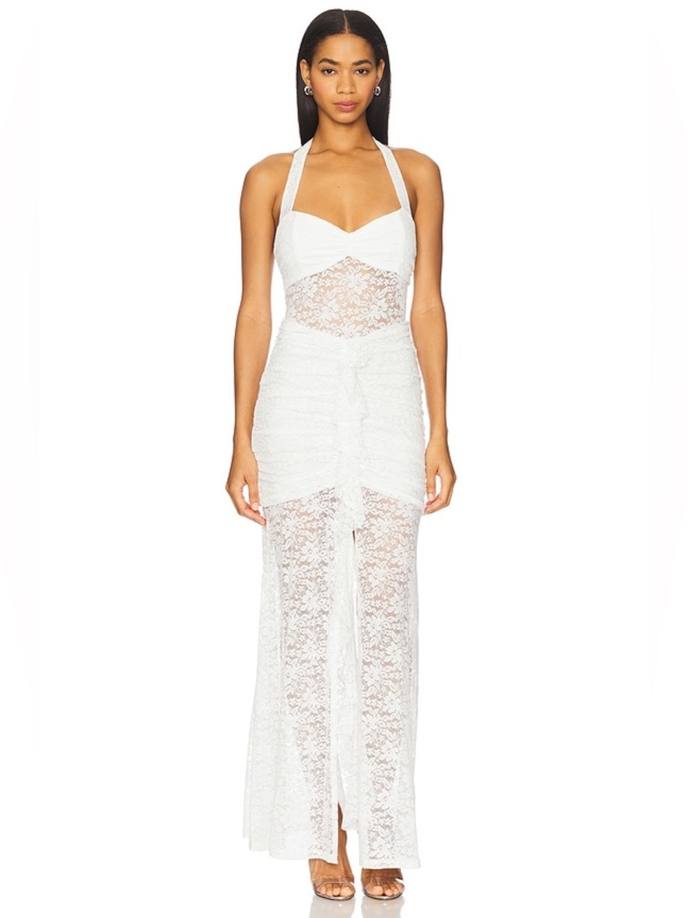 Runaway The Label Annika Maxi Dress in White